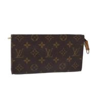 Louis Vuitton Vintage Pre-owned Canvas necessrer Brown, Dam