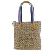 Coach Pre-owned Pre-owned Canvas axelremsvskor Multicolor, Dam