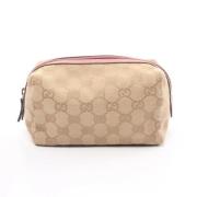 Gucci Vintage Pre-owned Canvas gucci-vskor Pink, Dam