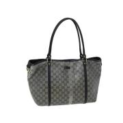 Gucci Vintage Pre-owned Canvas gucci-vskor Gray, Dam