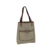 Gucci Vintage Pre-owned Canvas gucci-vskor Beige, Dam