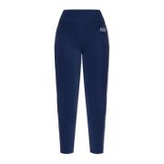 Sporty & Rich Leggings från Wall Street-kollektionen Blue, Dam