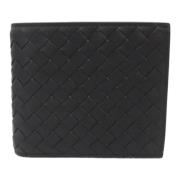 Bottega Veneta Vintage Pre-owned Laeder plnbcker Black, Dam