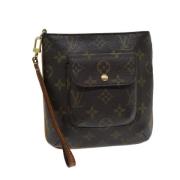 Louis Vuitton Vintage Pre-owned Canvas handvskor Brown, Dam