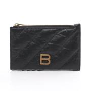 Balenciaga Vintage Pre-owned Laeder plnbcker Black, Dam