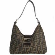 Fendi Vintage Pre-owned Tyg fendi-vskor Brown, Dam