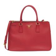 Prada Vintage Pre-owned Laeder prada-vskor Red, Dam