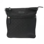 Gucci Vintage Pre-owned Canvas gucci-vskor Black, Dam