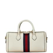 Gucci Vintage Pre-owned Canvas gucci-vskor White, Dam