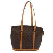 Louis Vuitton Vintage Pre-owned Canvas totevskor Brown, Dam