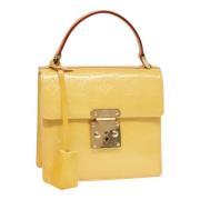 Louis Vuitton Vintage Pre-owned Laeder handvskor Yellow, Dam