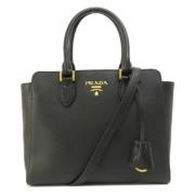 Prada Vintage Pre-owned Laeder prada-vskor Black, Dam