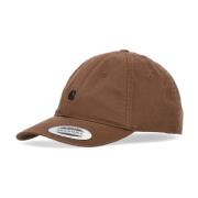 Carhartt Wip Kurvad Skärm Logotyp Keps Brun/Svart Brown, Herr