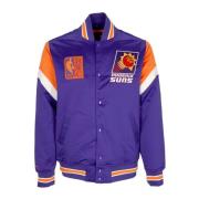 Mitchell & Ness NBA Phoenix Suns Bomber Jacket Purple, Herr