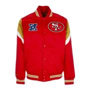 Mitchell & Ness NFL San Francisco 49ers Bomberjacka Red, Herr