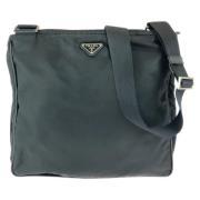 Prada Vintage Pre-owned Canvas prada-vskor Black, Dam