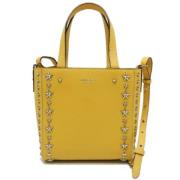 Jimmy Choo Pre-owned Pre-owned Laeder totevskor Yellow, Dam