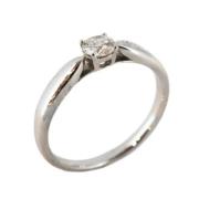 Tiffany & Co. Pre-owned Pre-owned Platina ringar Gray, Dam