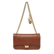 Chanel Vintage Pre-owned Laeder chanel-vskor Brown, Dam