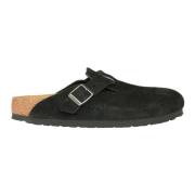 Birkenstock Svarta Sandaler för Män och Kvinnor Black, Herr