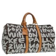 Louis Vuitton Vintage Pre-owned Canvas resvskor Brown, Dam