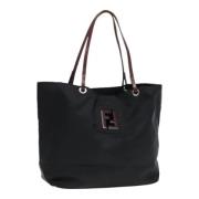 Fendi Vintage Pre-owned Nylon totevskor Black, Dam