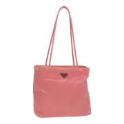 Prada Vintage Pre-owned Nylon prada-vskor Pink, Dam