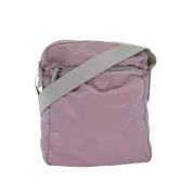 Prada Vintage Pre-owned Nylon prada-vskor Pink, Dam