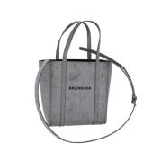 Balenciaga Vintage Pre-owned Laeder balenciaga-vskor Gray, Dam