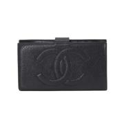 Chanel Vintage Pre-owned Laeder plnbcker Black, Dam