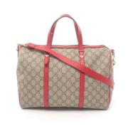 Gucci Vintage Pre-owned Laeder gucci-vskor Beige, Dam