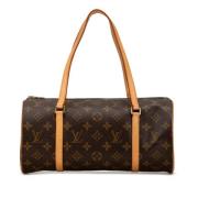 Louis Vuitton Vintage Pre-owned Canvas handvskor Brown, Dam