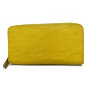 Louis Vuitton Vintage Pre-owned Tyg plnbcker Yellow, Dam