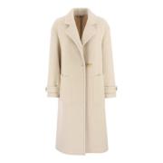 Fay Vintage Beige Ullkappa Beige, Dam