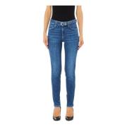 Liu Jo Högmidjade Divine Jeans Blue, Dam