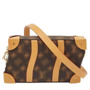 Louis Vuitton Vintage Pre-owned Canvas handvskor Brown, Dam