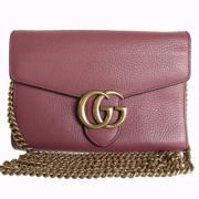 Gucci Vintage Pre-owned Laeder gucci-vskor Red, Dam