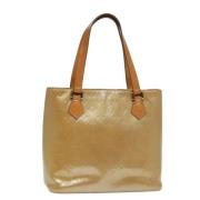 Louis Vuitton Vintage Pre-owned Laeder handvskor Beige, Dam