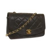 Chanel Vintage Pre-owned Laeder chanel-vskor Black, Dam