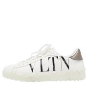 Valentino Vintage Pre-owned Laeder sneakers White, Herr