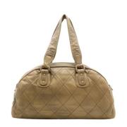 Chanel Vintage Pre-owned Laeder totevskor Brown, Dam