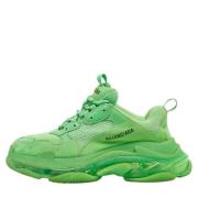 Balenciaga Vintage Pre-owned Mesh sneakers Green, Herr