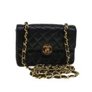 Chanel Vintage Pre-owned Laeder chanel-vskor Black, Dam