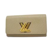 Louis Vuitton Vintage Pre-owned Tyg plnbcker Beige, Dam