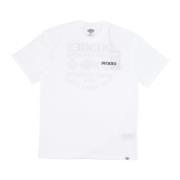 Dickies Vit Herr Tee Löst Passform White, Herr