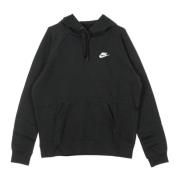 Nike Svart/Vit Essential Hoodie Sweatshirt Black, Dam