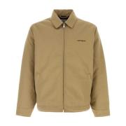 Carhartt Wip Canvas Script Jacka Beige, Herr