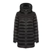 Colmar Medium iriserande dam dunjacka med huva Black, Dam