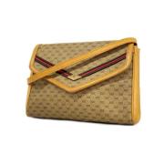 Gucci Vintage Pre-owned Plast gucci-vskor Brown, Dam