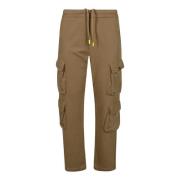 Barrow Cargo Sweatpants med flera fickor Brown, Herr